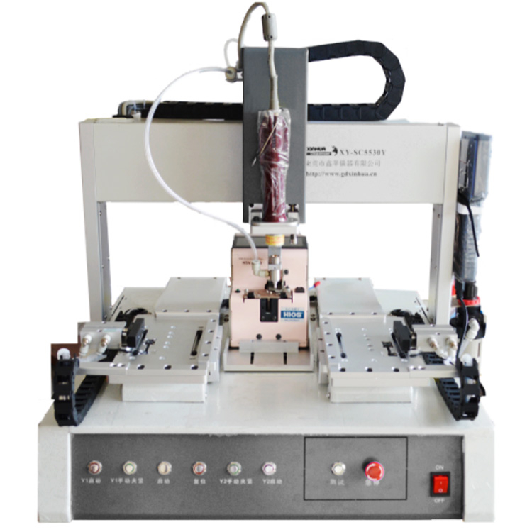 High Efficient Hot Sale Four Axis Double Platform Automatic Screw Locking Machine 