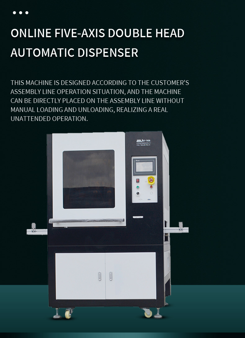 Adhesive Glue Dispenser Machine, Epoxy Resin Automatic Glue Dispenser, Double liquid glue dispensing machine